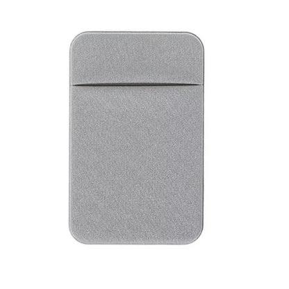 1PC Fashion Elastic Cloth Cell Phone Card Holder Mobile Phone Wallet Case Credit ID Card Holder Adhesive Sticker Pocket