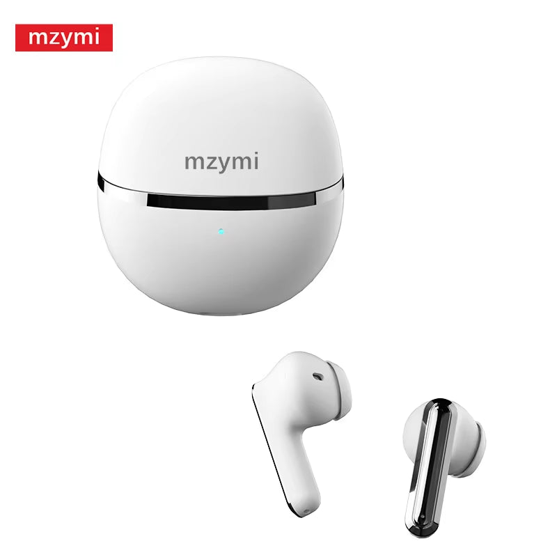 Mzymi A34 True Wireless Earphones Hifi Sound Bluetooth 5.3 Headphones Waterproof Sports Earbuds TWS Headset with Mic for XIAOMI