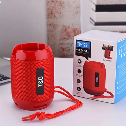 TG129C Bluetooth Speaker Portable Mini Wireless Speaker Small Outdoor Camping Driving Ultra Bass Speaker Stand Party Essentials