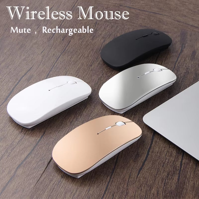 Wireless Mouse Bluetooth Rechargeable Mouse Wireless Computer Silent Mause Ergonomic Mini Mice USB Optical Mice for PC Laptop