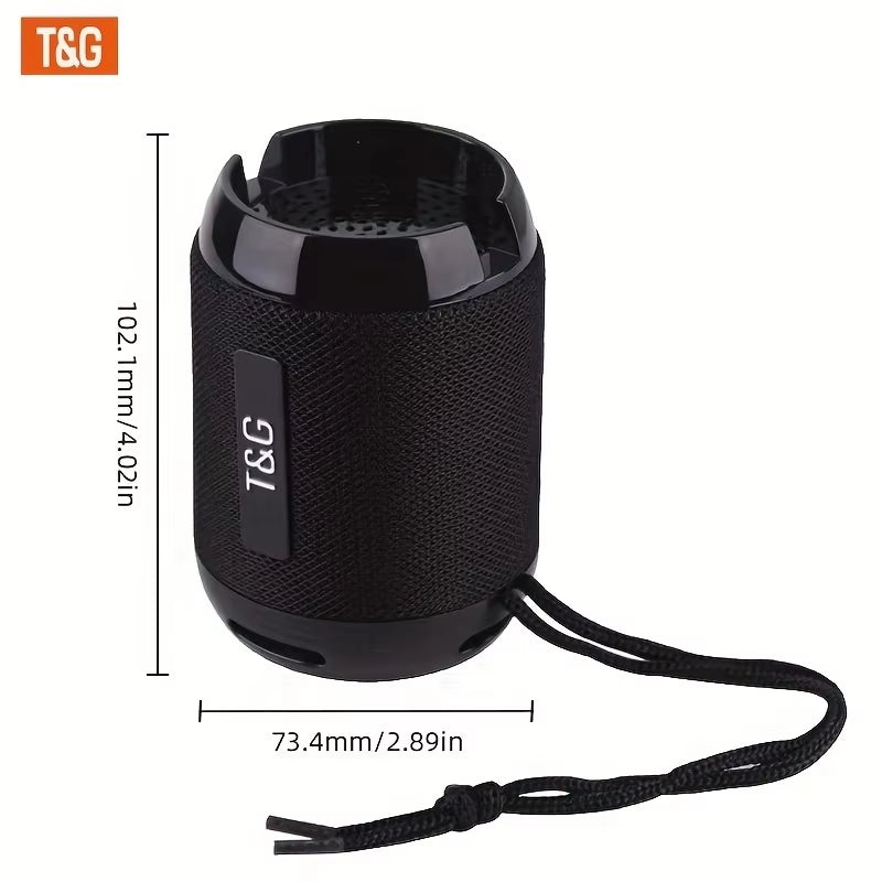 TG129C Bluetooth Speaker Portable Mini Wireless Speaker Small Outdoor Camping Driving Ultra Bass Speaker Stand Party Essentials