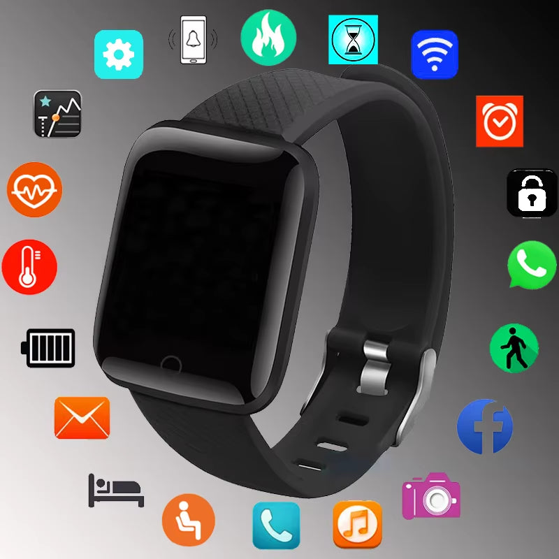 Kids Smart Watch Children'S Smartwatch for Girls Boys Smart Clock Students Waterproof Fitness Tracker Digital Smart-Watch